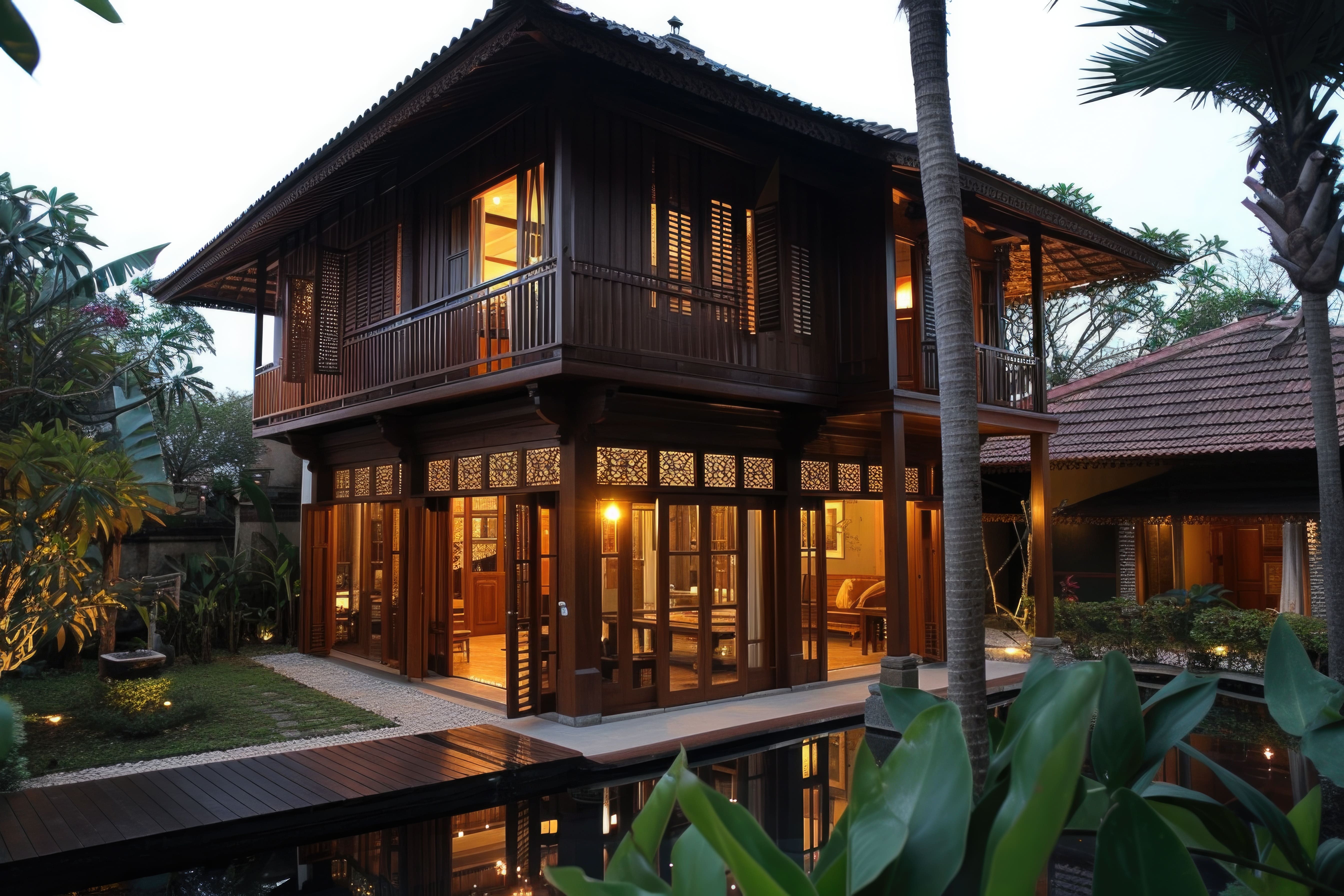 Luxury house with pool